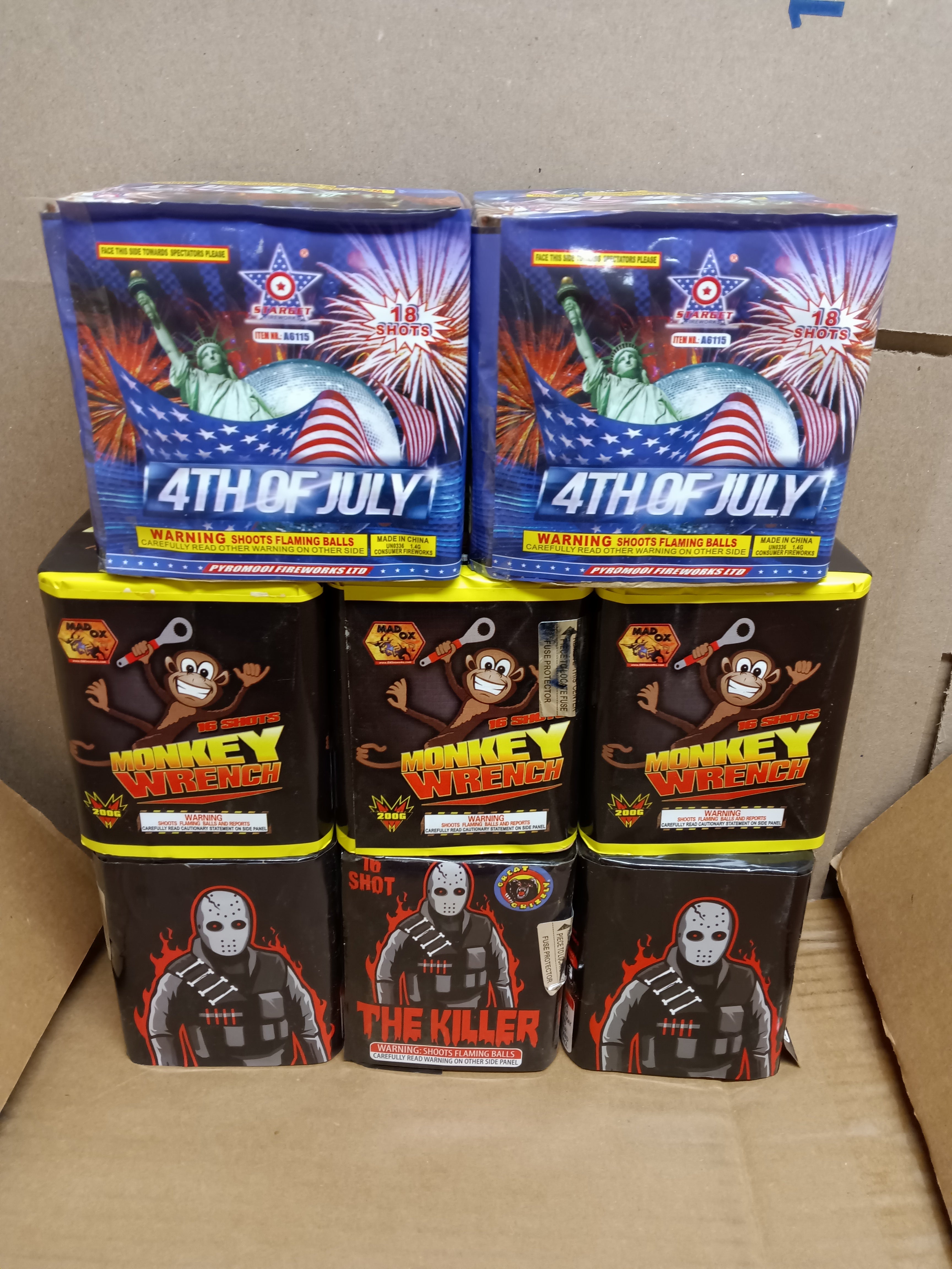Monkey Killer 4TH 8pk LFR | S&J Fireworks