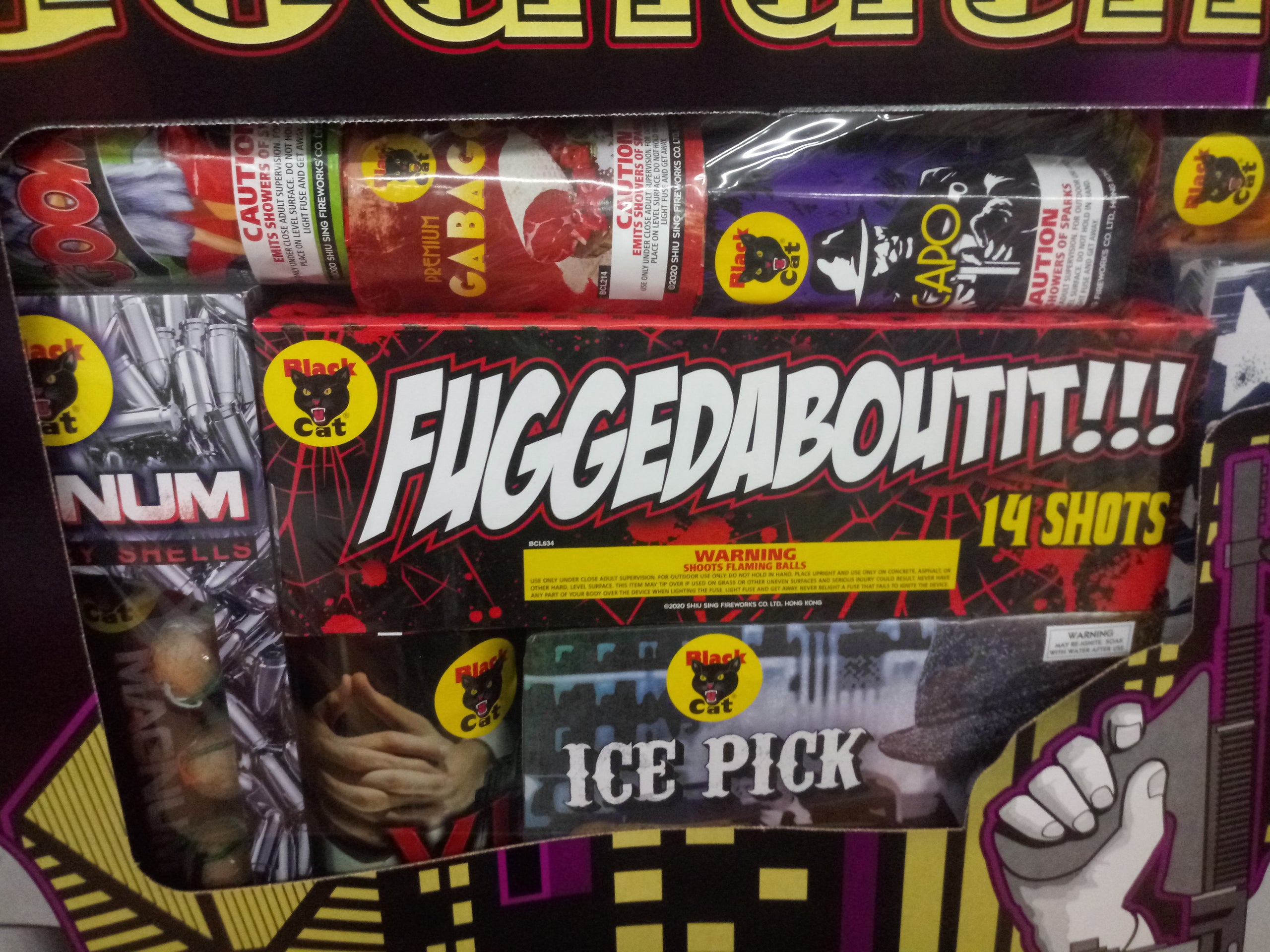 Black Cat Fireworks Assortment